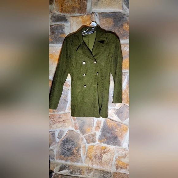 B' real green blazer - Picture 1 of 2